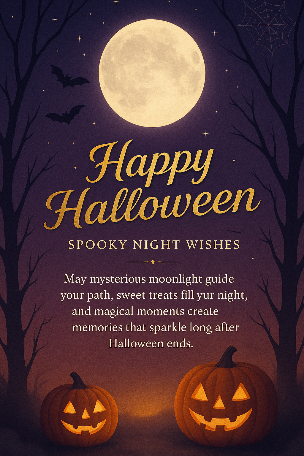 Classic Halloween Cards – Traditional Design Instant Download